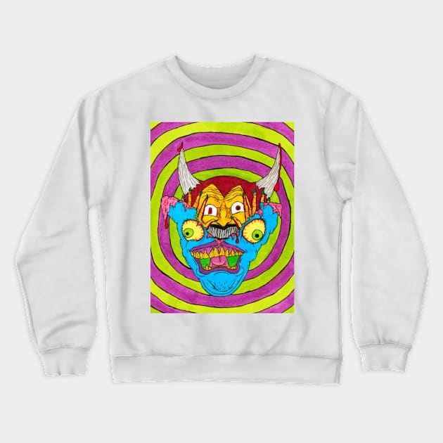 Madness Demon 2021 Crewneck Sweatshirt by lowen morrison